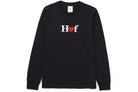 Huf Milton Long Sleeve Tee Black T Shirt