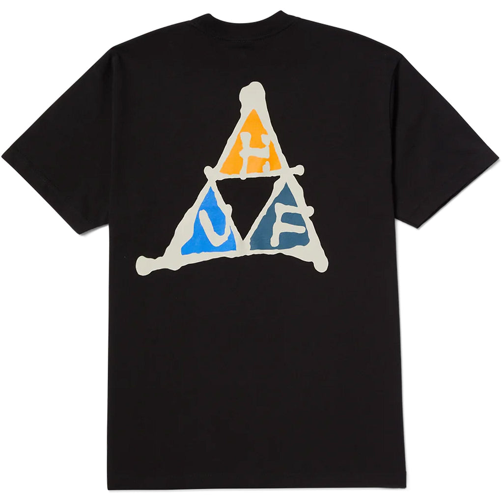 Huf No-fi Triangle Tee Black T Shirt