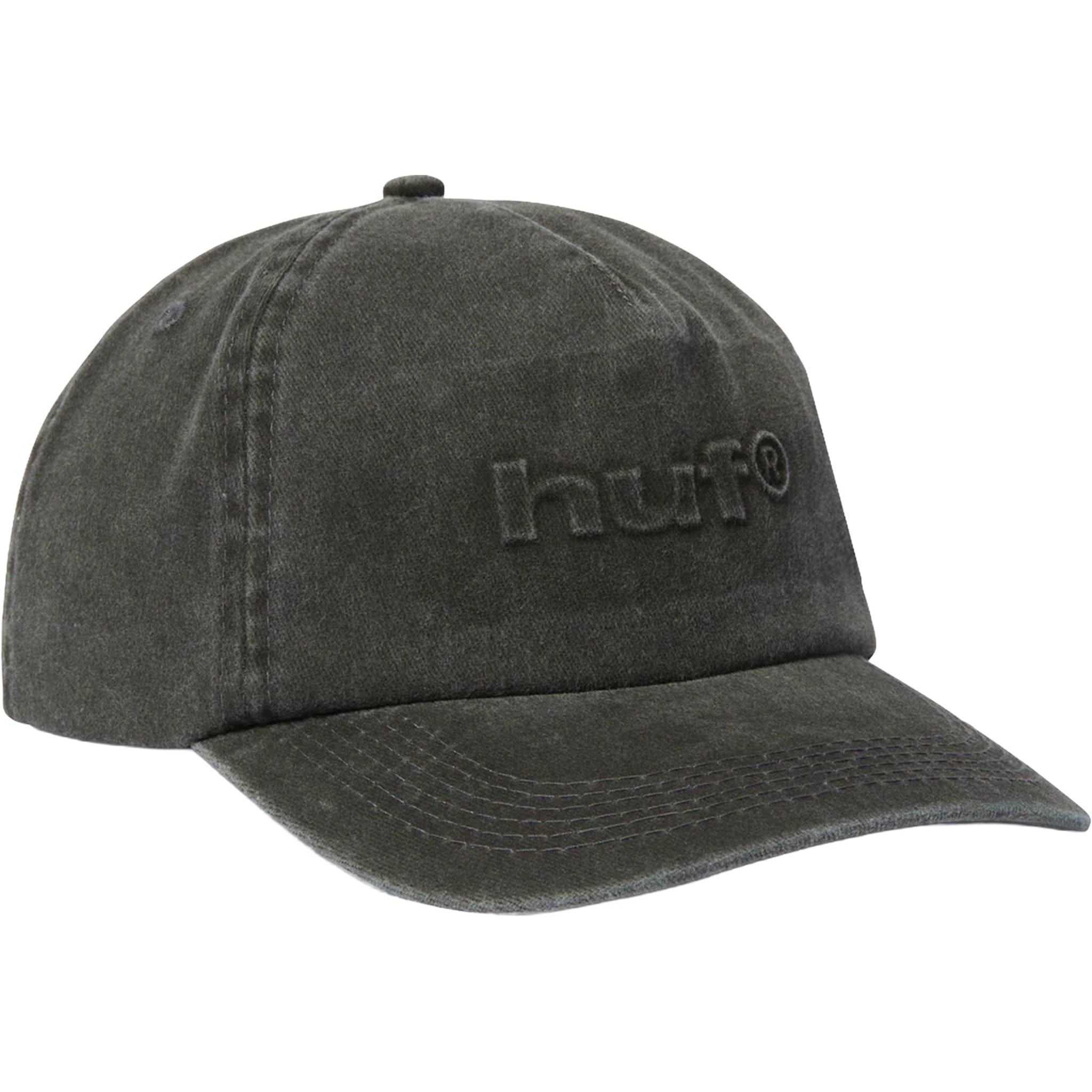 Huf Pacific Wash 5-Panel Snapback Hat Black Hats