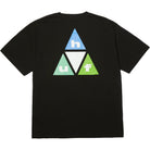 Huf Prism Triple Triangle T-Shirt Black T Shirt