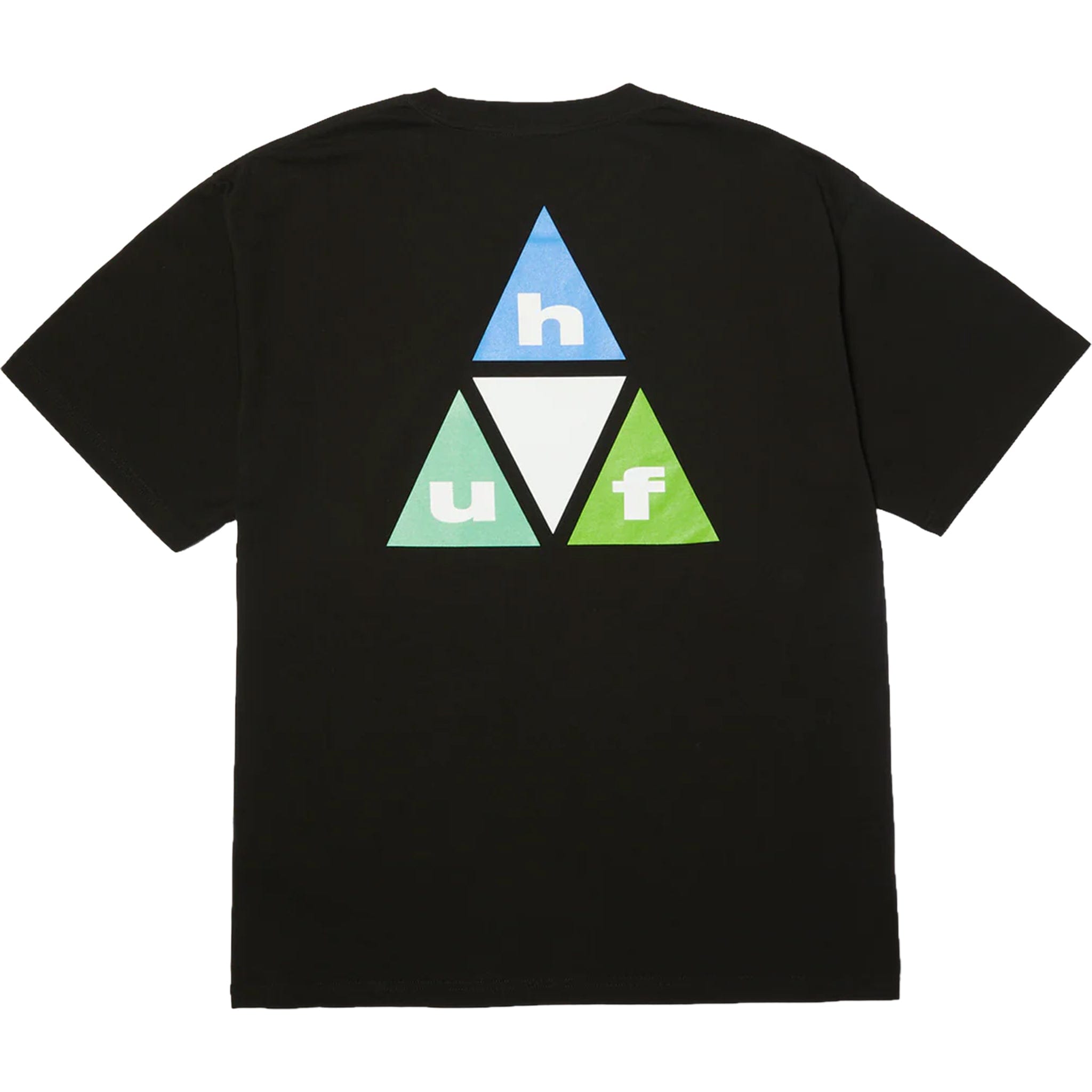 Huf Prism Triple Triangle T-Shirt Black T Shirt