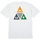 HUF Prism TT Tee White Burnt Orange T Shirt
