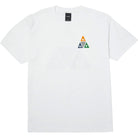 HUF Prism TT Tee White Burnt Orange T Shirt