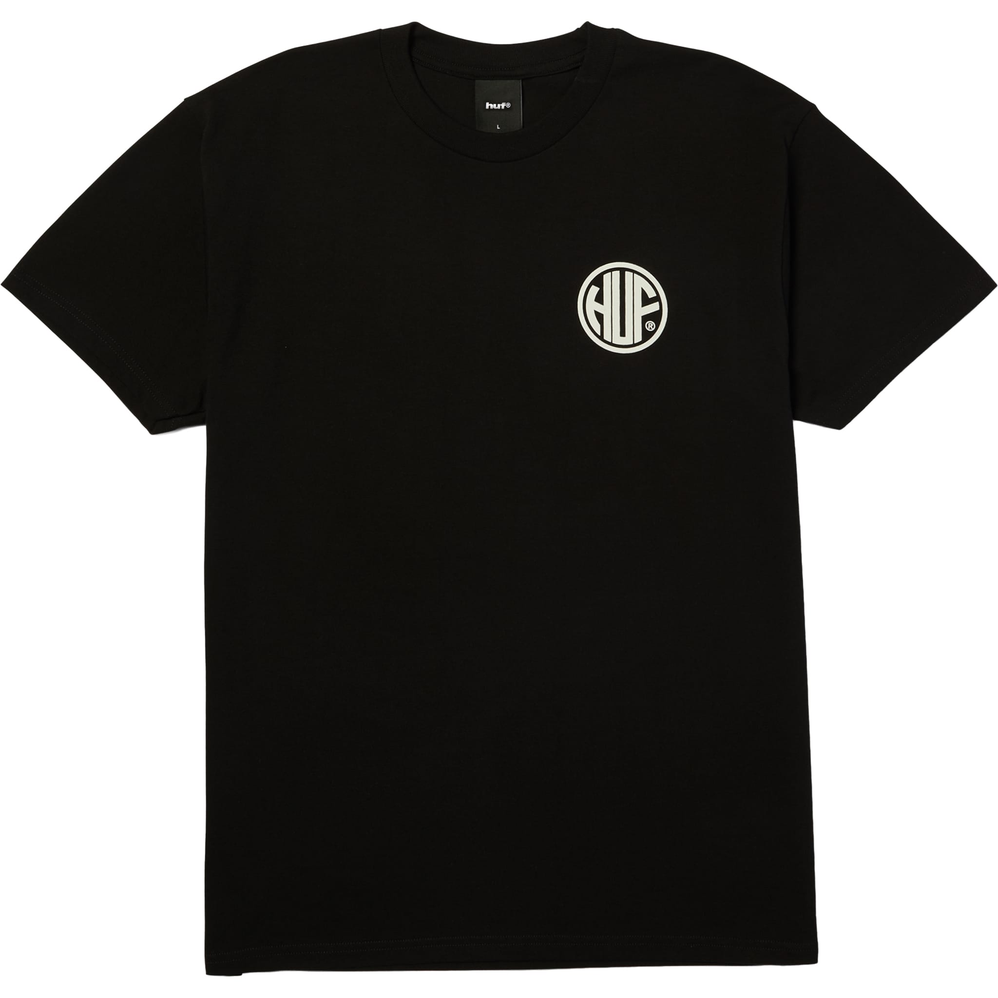 Huf Regional T-Shirt Black White T Shirt