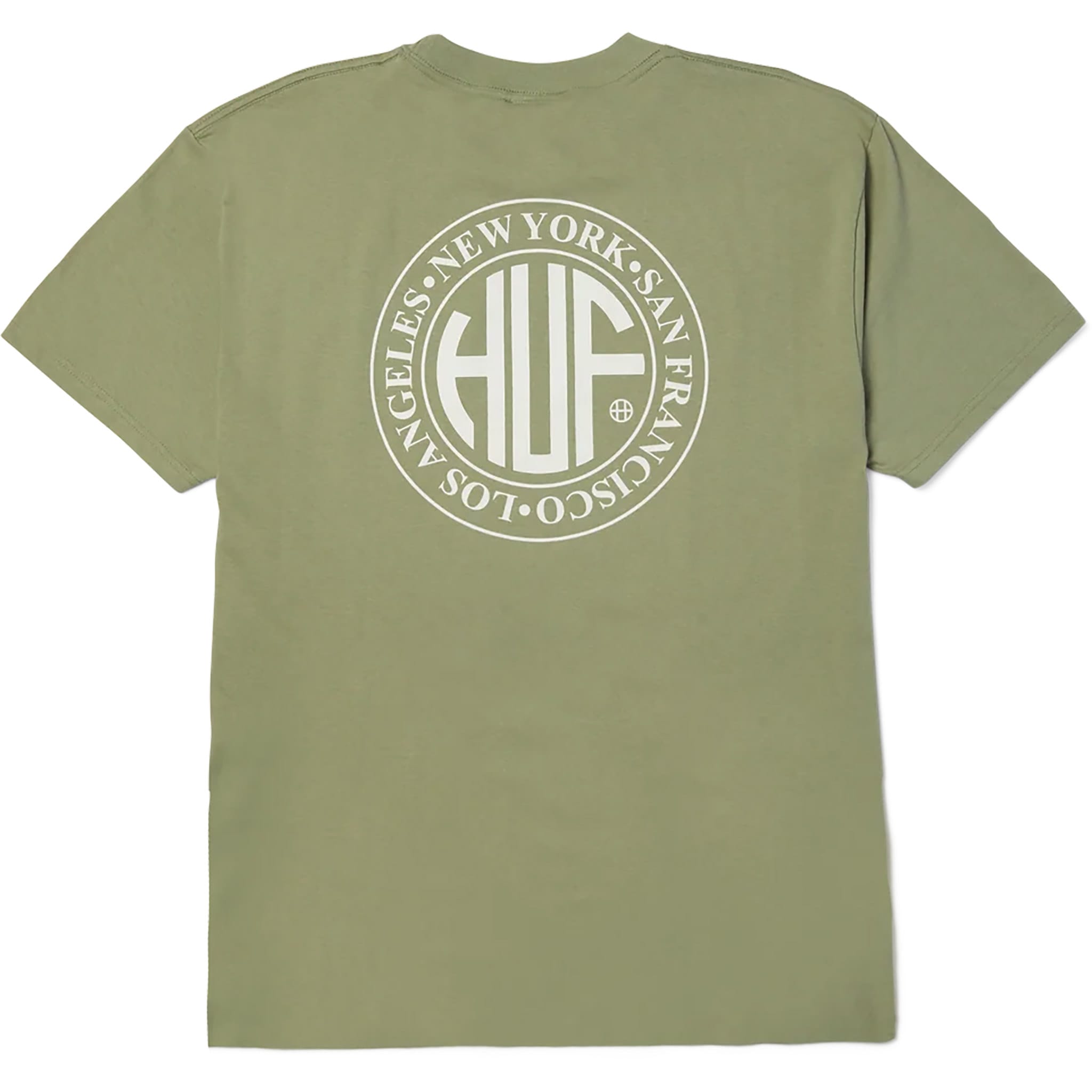 HUF Regional Tee Desert Green White T Shirt