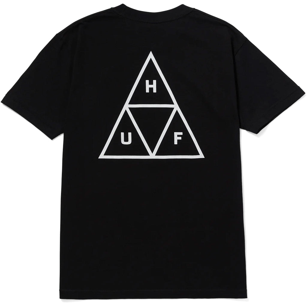 Huf Set Triple Triangle Tee Black T Shirt