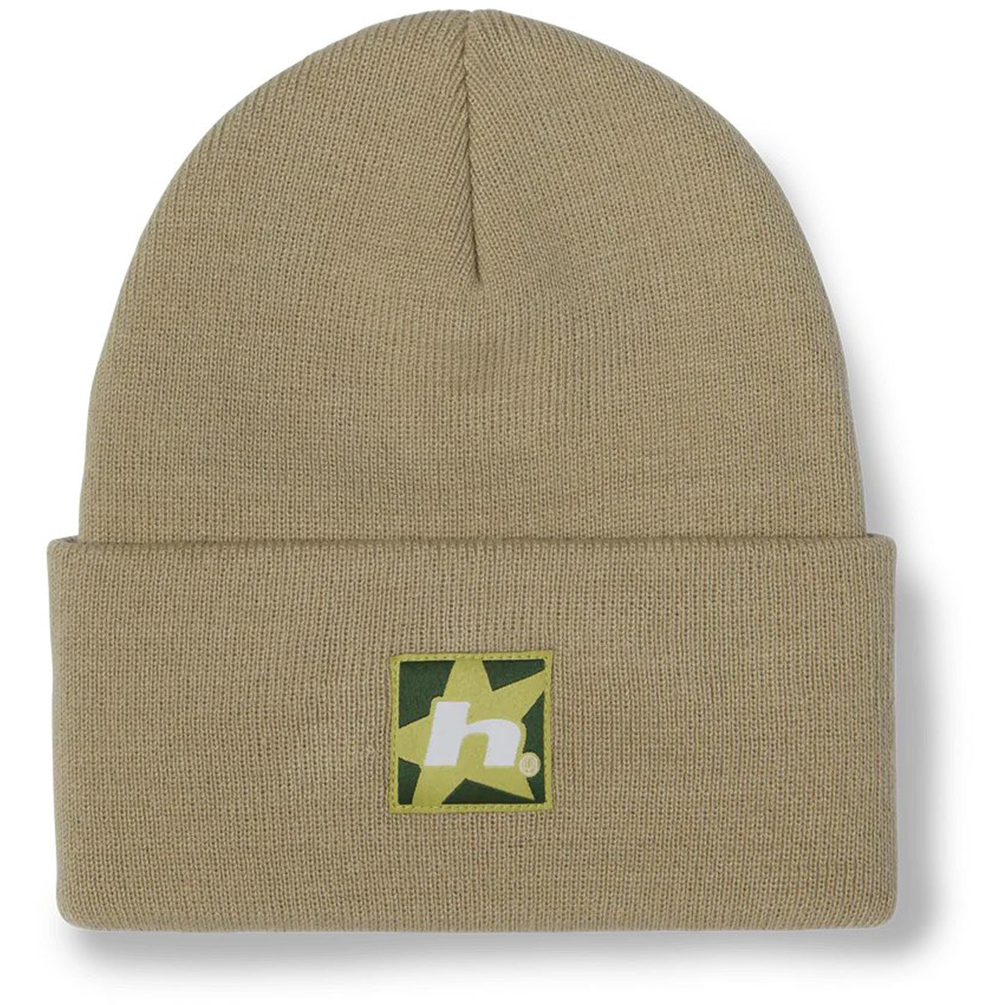 HUF Star Box Logo Beanie Putty Beanie