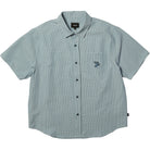 Huf Stuck On You SS Plaid Shirt Ice Blue Button Up