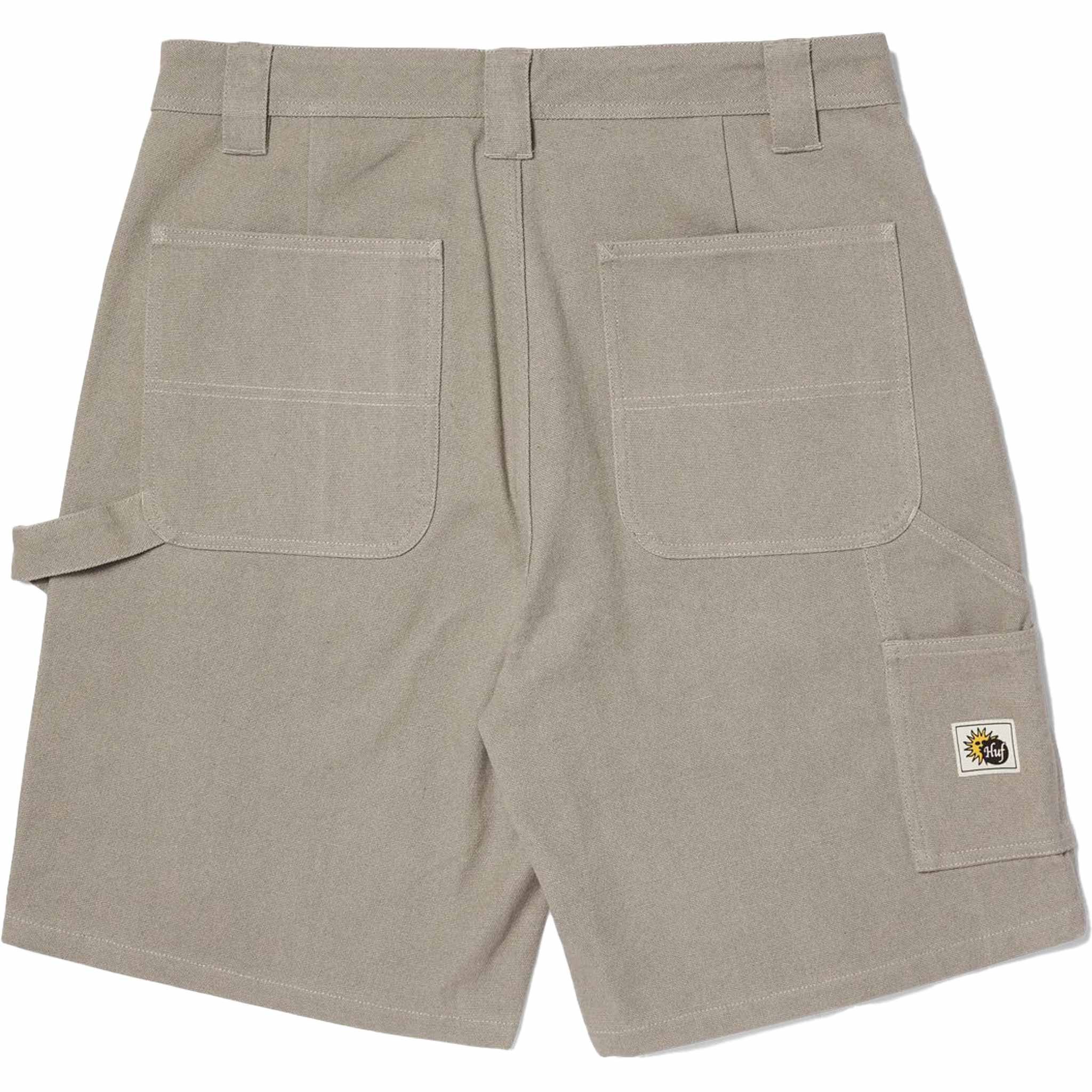 Huf Total Eclipse Twill Work Short Clay - Sanction Skate And Snow