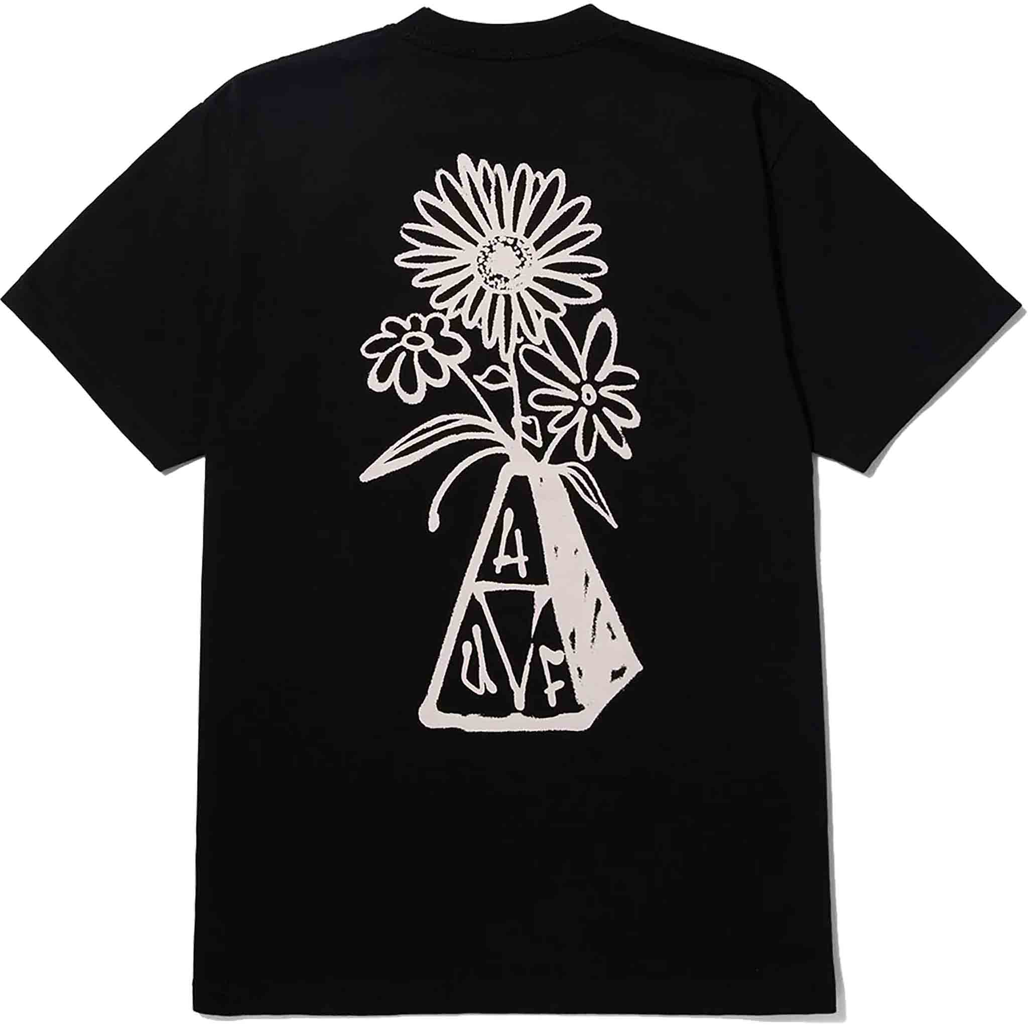 Huf Triple Triangle Hallows Tee Black T Shirt