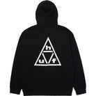 Huf Triple Triangle Pullover Hoodie Black White Sweatshirts