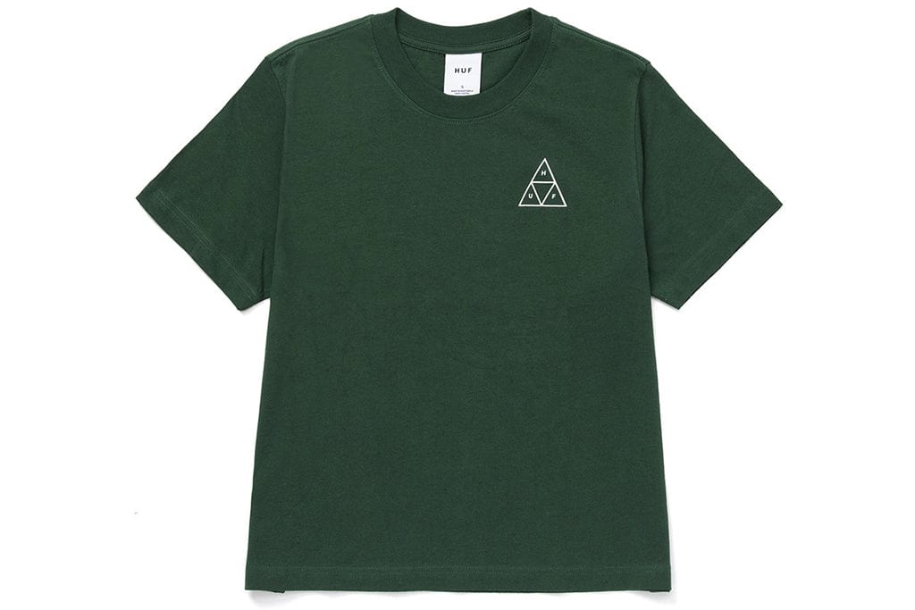 Huf Triple Triangle Tee Dark Green T Shirt