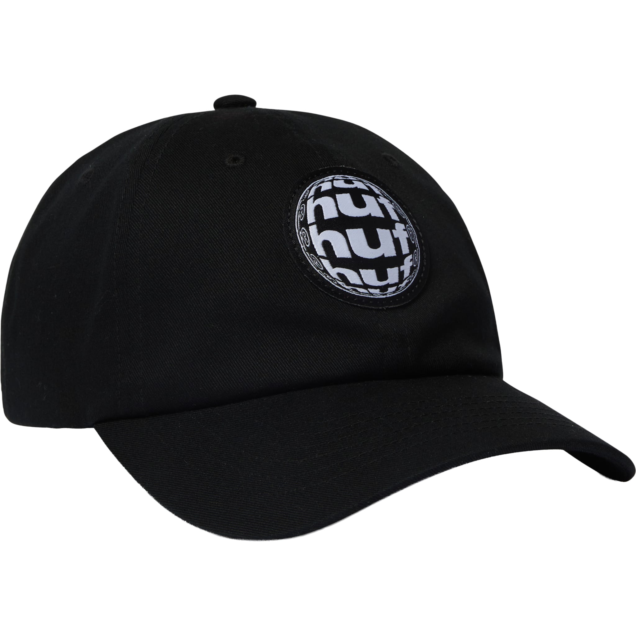 Huf Wide Angle 6 Panel CV Hat Black Hats
