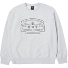 Huf Worldwide Clothiers Crewneck Sweatshirt Heather Grey Sweatshirts