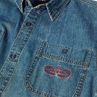 Huf Worldwide Clothiers Denim Shirt Button Up