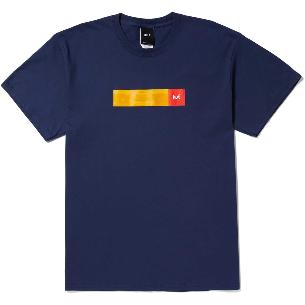 HUF  X Crailtap Milton Tee Navy T Shirt