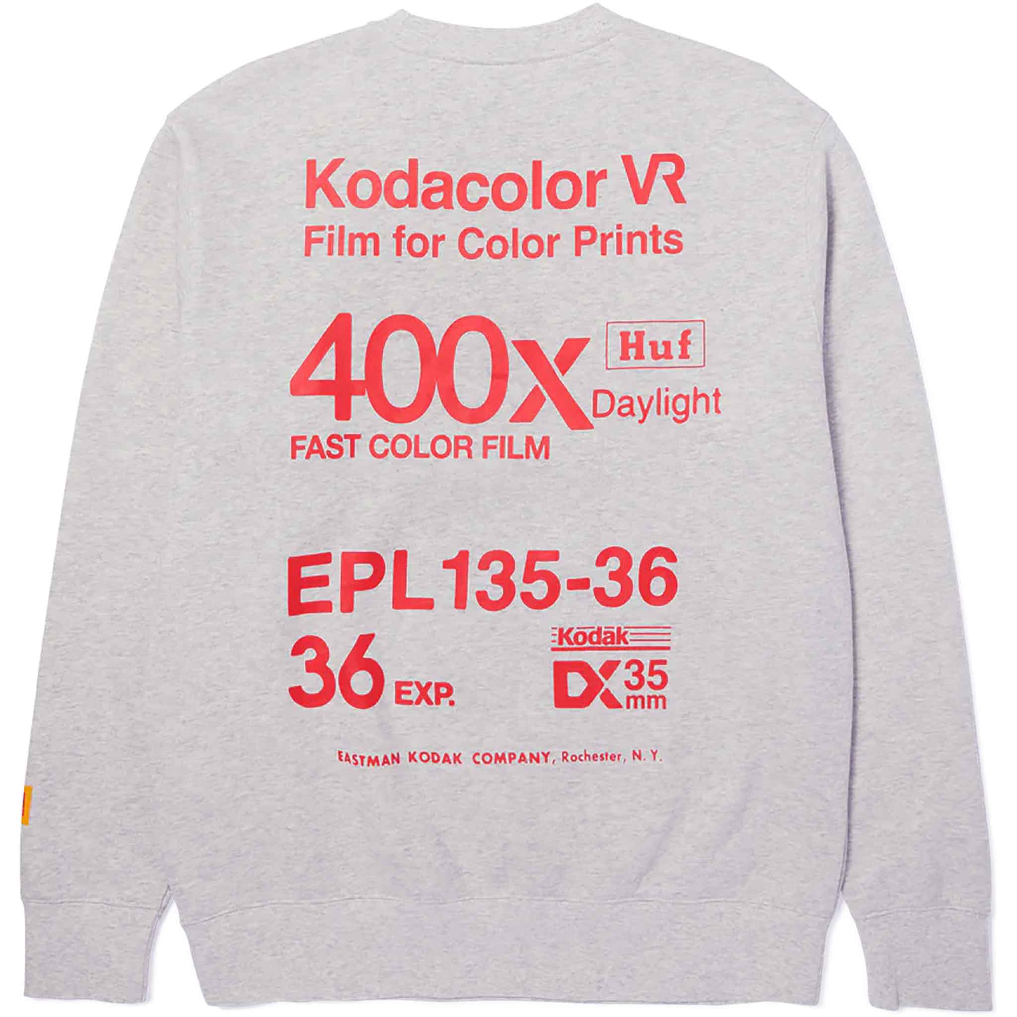 Huf X Kodak Golden Hour Crewneck Ash Sweatshirts