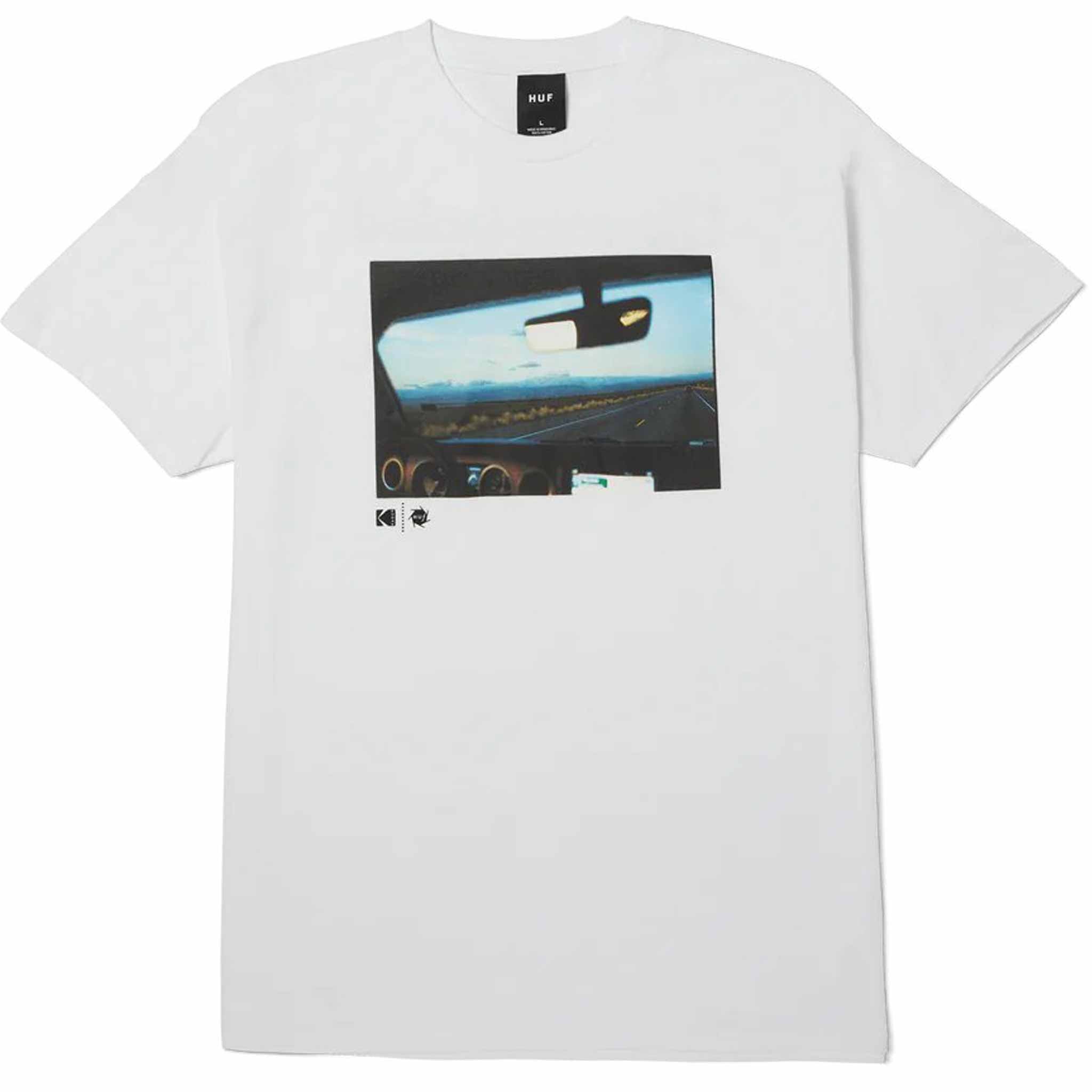 Huf X Kodak Rear View Tee White T Shirt