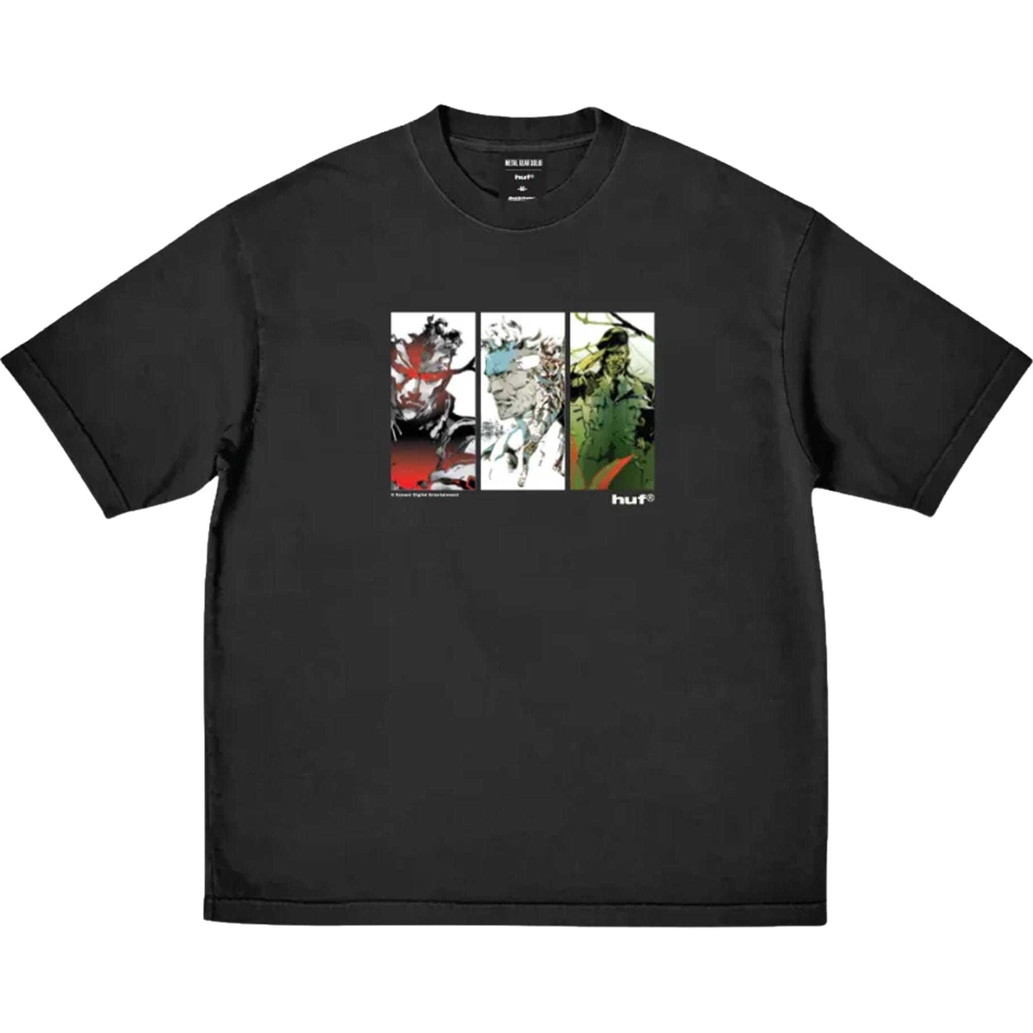 Huf X Metal Gear Solid Legacy Tee Black – Sanction Skate And Snow