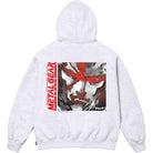 Huf X Metal Gear Solid MGS1 Hoodie Heather Grey Sweatshirts