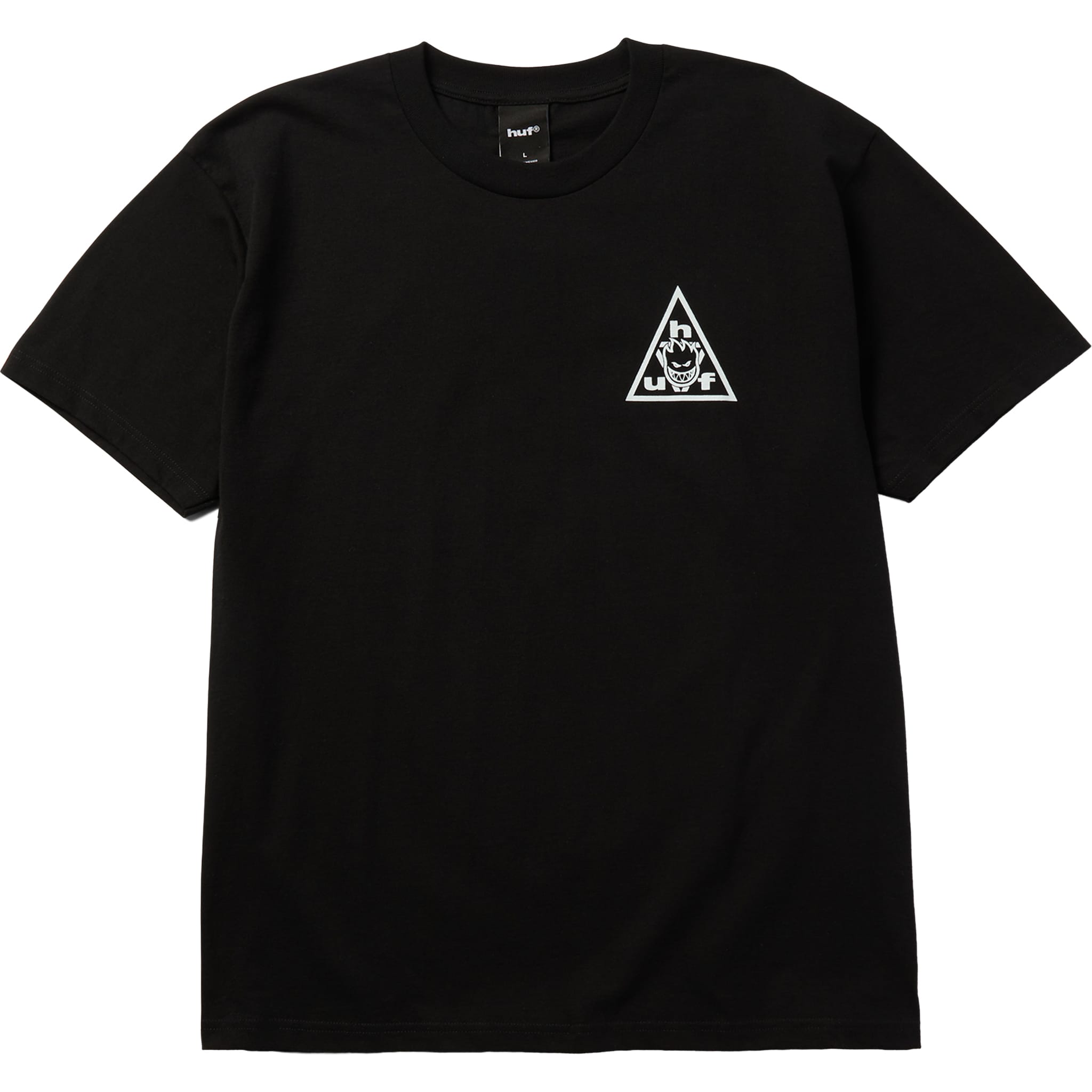 Huf x Spitfire Sticker TT T-Shirt Black T Shirt