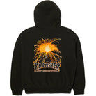Huf X Thrasher Meltdown Heavyweight Hoodie Washed Black Sweatshirts