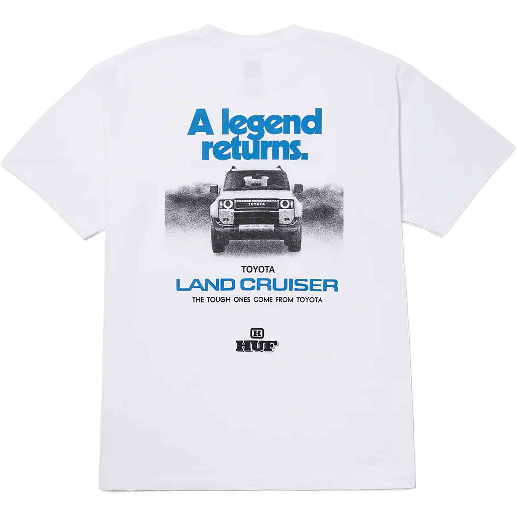 Huf X Toyota Legend Returns Tee White T Shirt