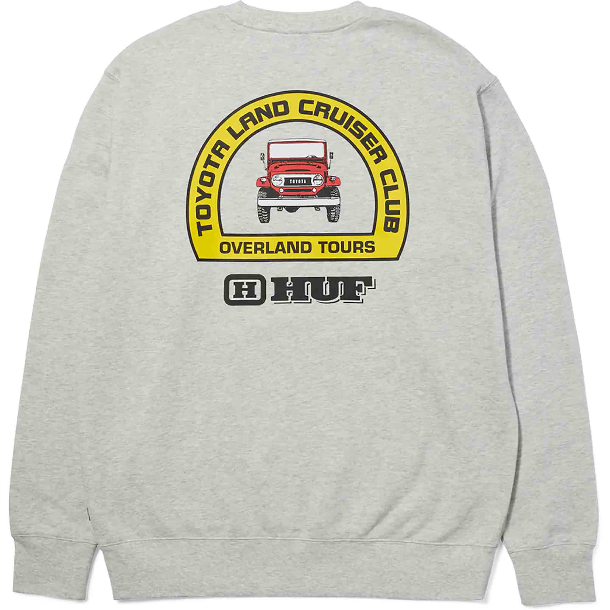 Huf X Toyota Overland Touring Crewneck Ash Sweatshirts