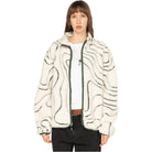 Huf X Toyota Trailhunter Topography High Pile Jacket Natural Casual Jackets