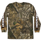 Independent Bar Logo Long Sleeve Shirt Realtree APX T Shirt