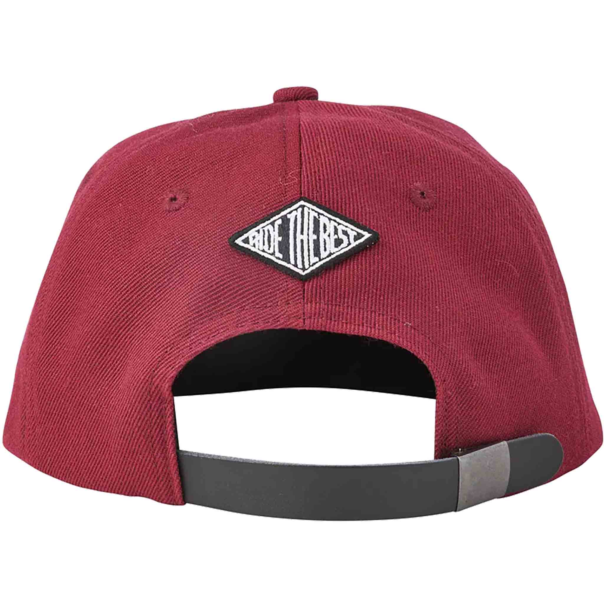 Independent Brigade Strapback Hat Cardinal Hats