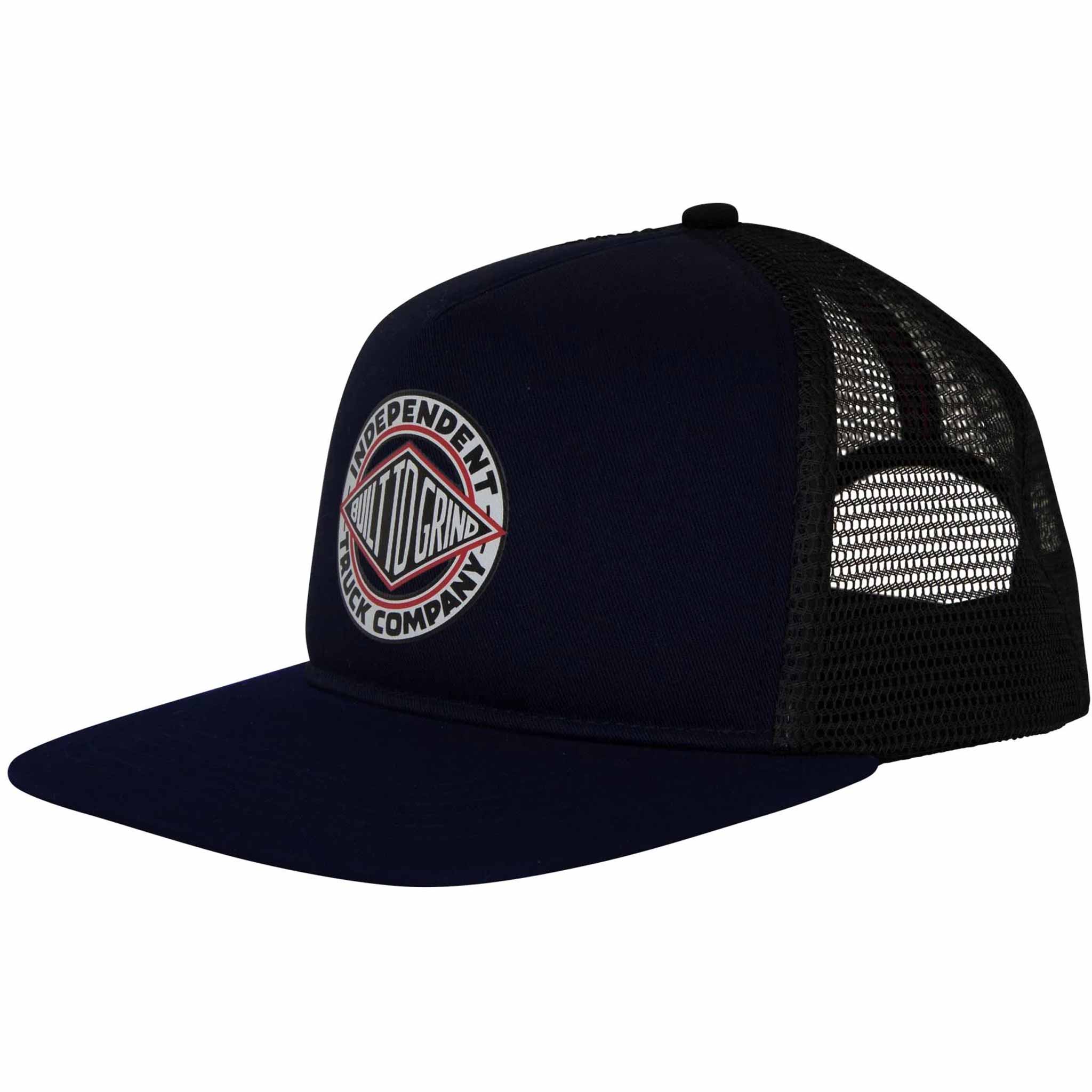 Independent BTG Summit Printed Trucker Hat Navy Black Hats