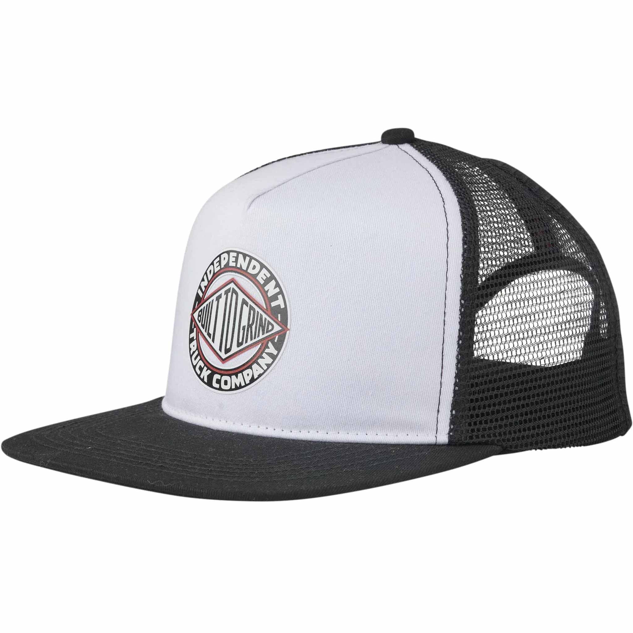 Independent BTG Summit Printed Trucker Hat White Black Hats