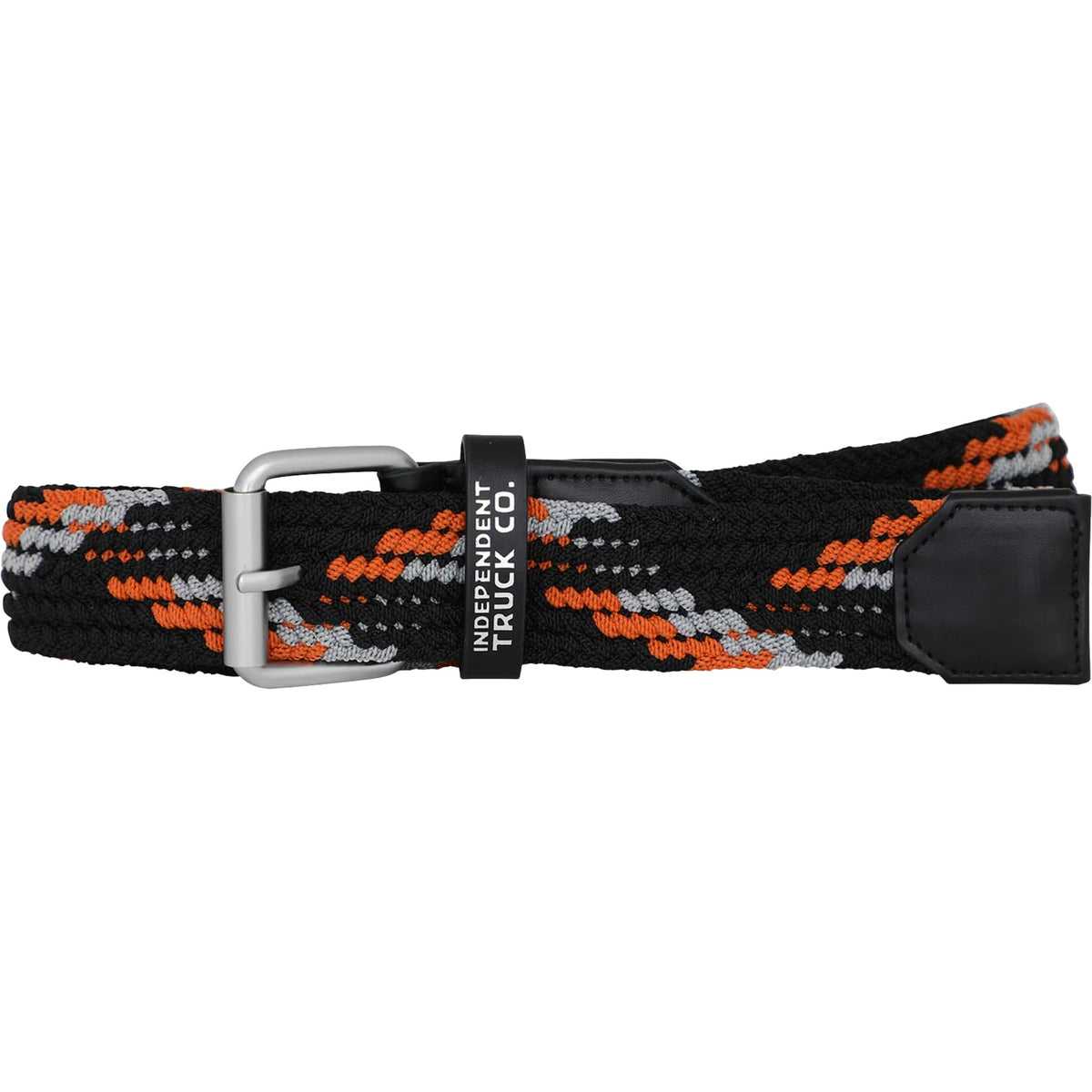 Independent Built To Grind Cord Belt Black Orange BELT