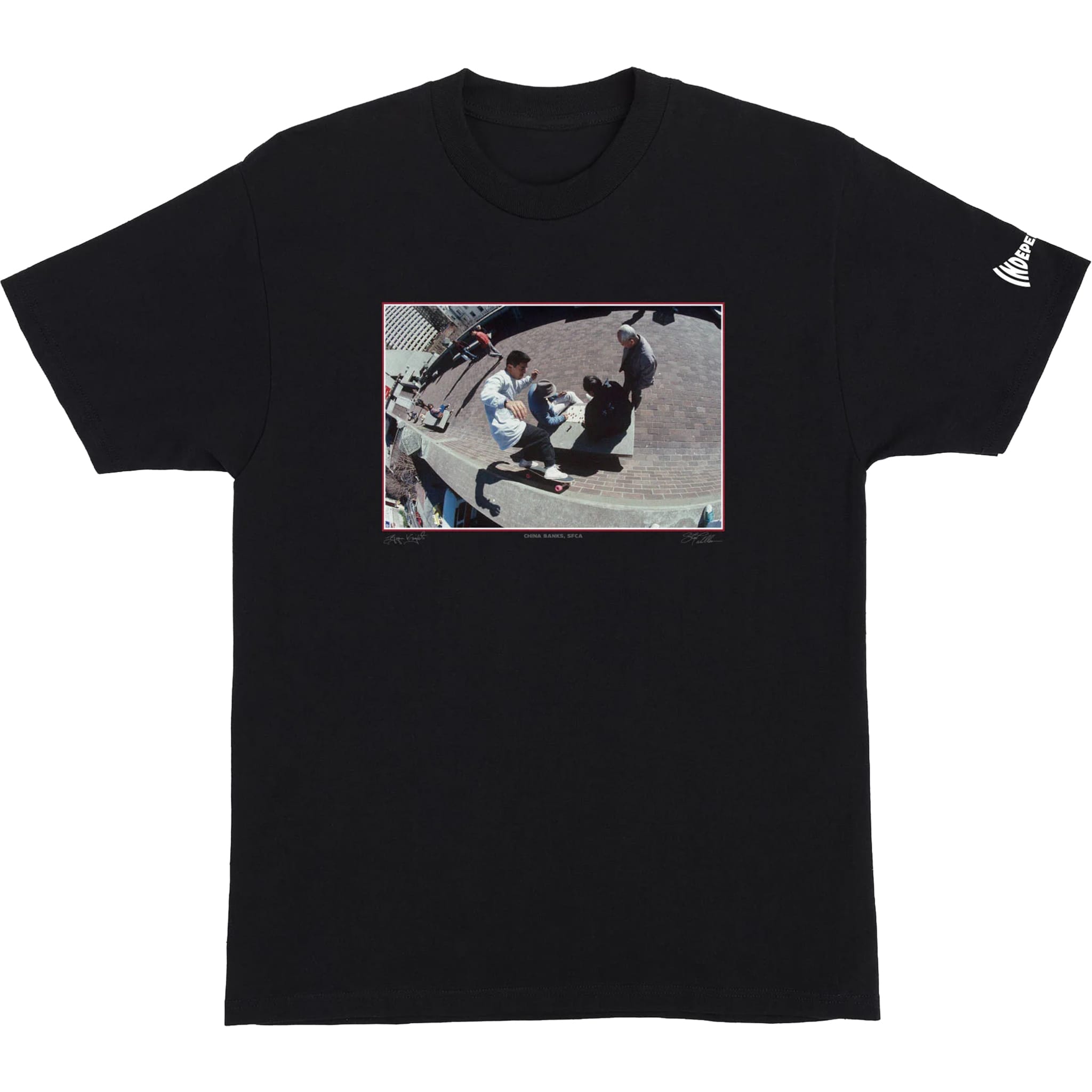Independent Caballero China Banks T-Shirt Black T Shirt