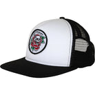 Independent Dressen Skull Rose Snapback Hat White Black Hats