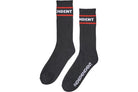 Independent ITC Streak Crew Black Socks