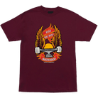 Independent Ride Free Tee Athletic Maroon T Shirt