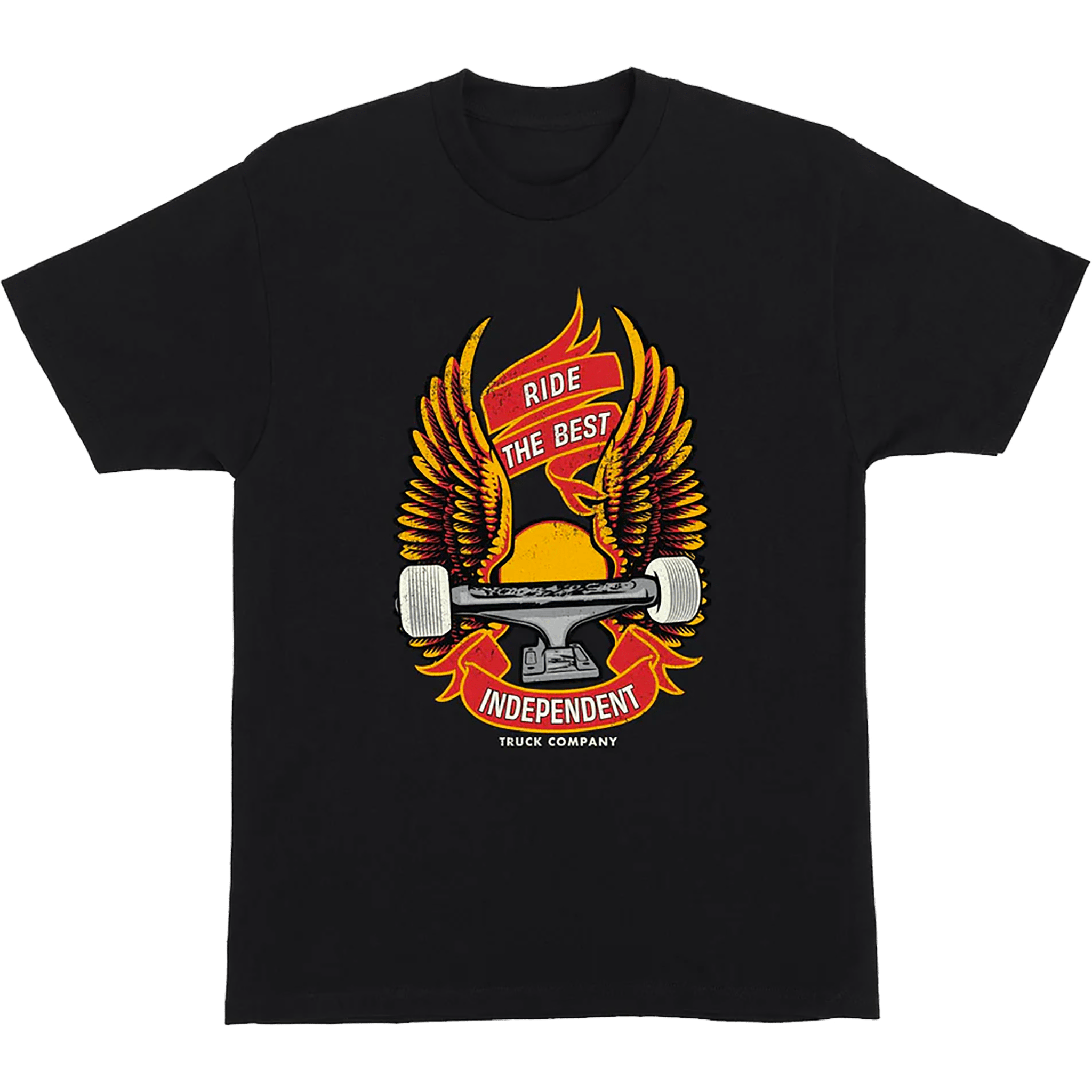 Independent Ride Free Tee Black T Shirt