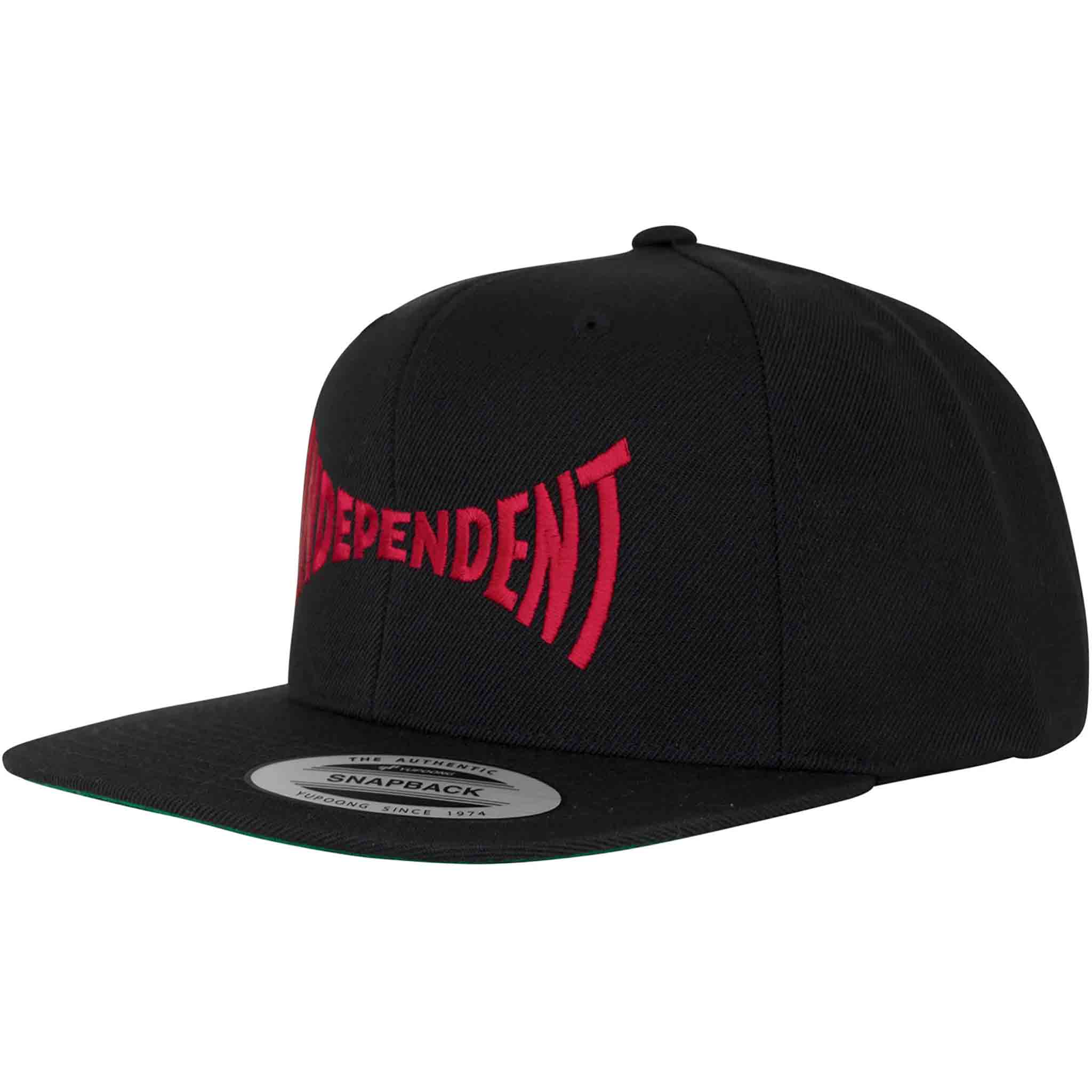Independent Span Embroidered Snapback Hat Hats