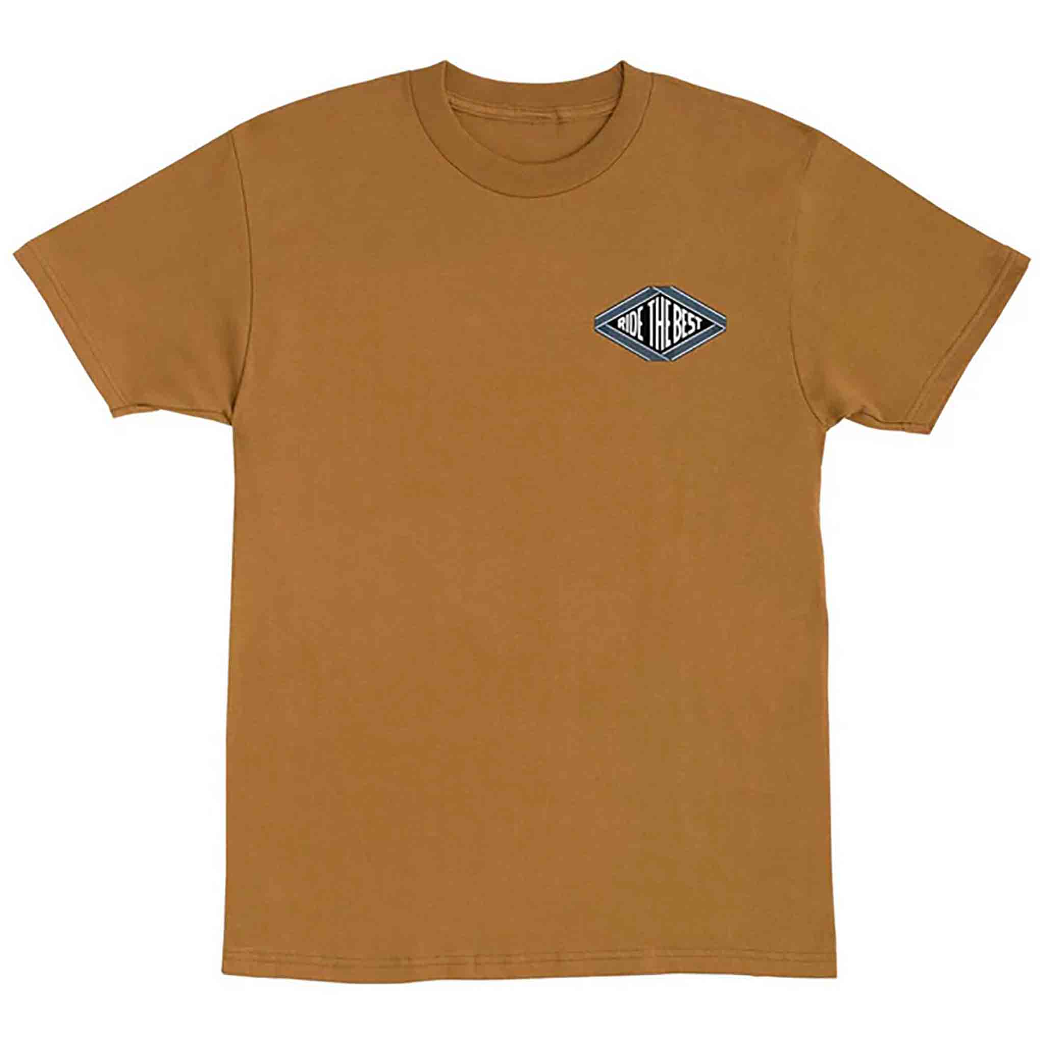 Independent Summit Scroll Tee Brown Sugar T Shirt