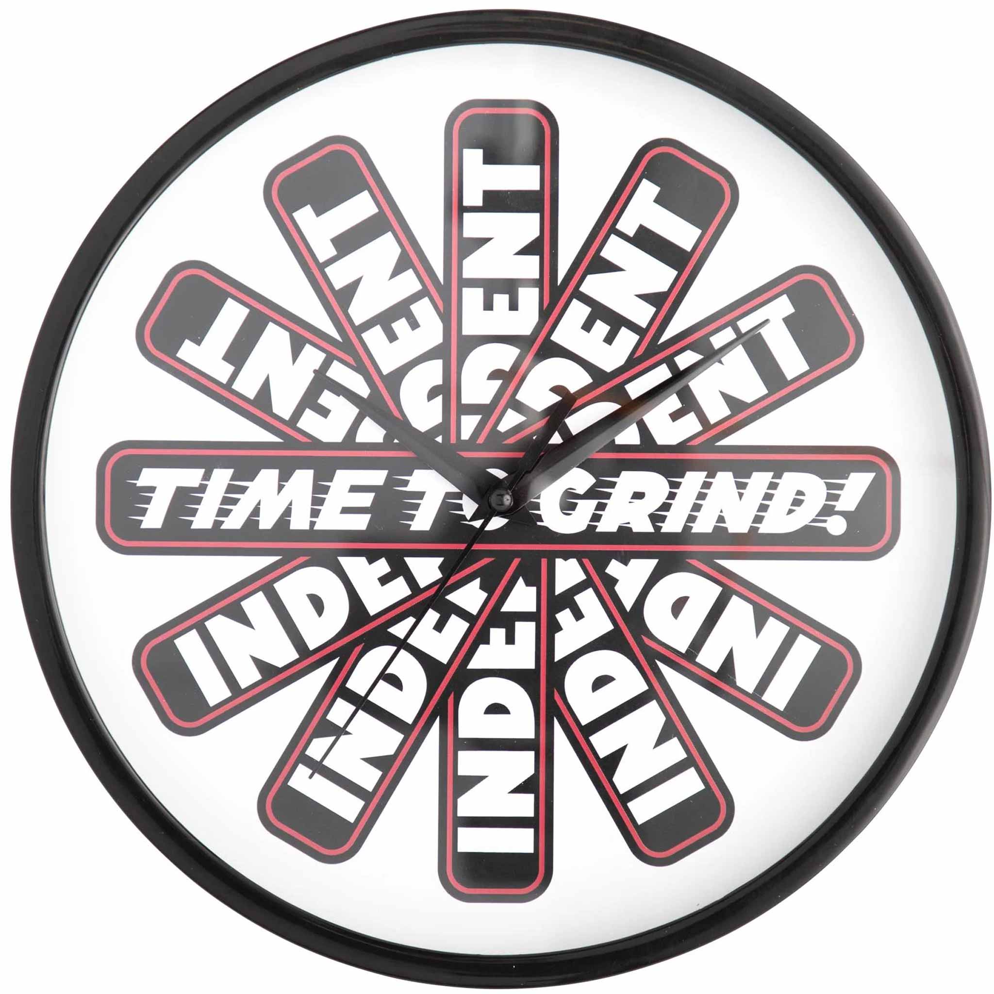Independent Time To Grind Wall Clock - Sanction Skate And Snow