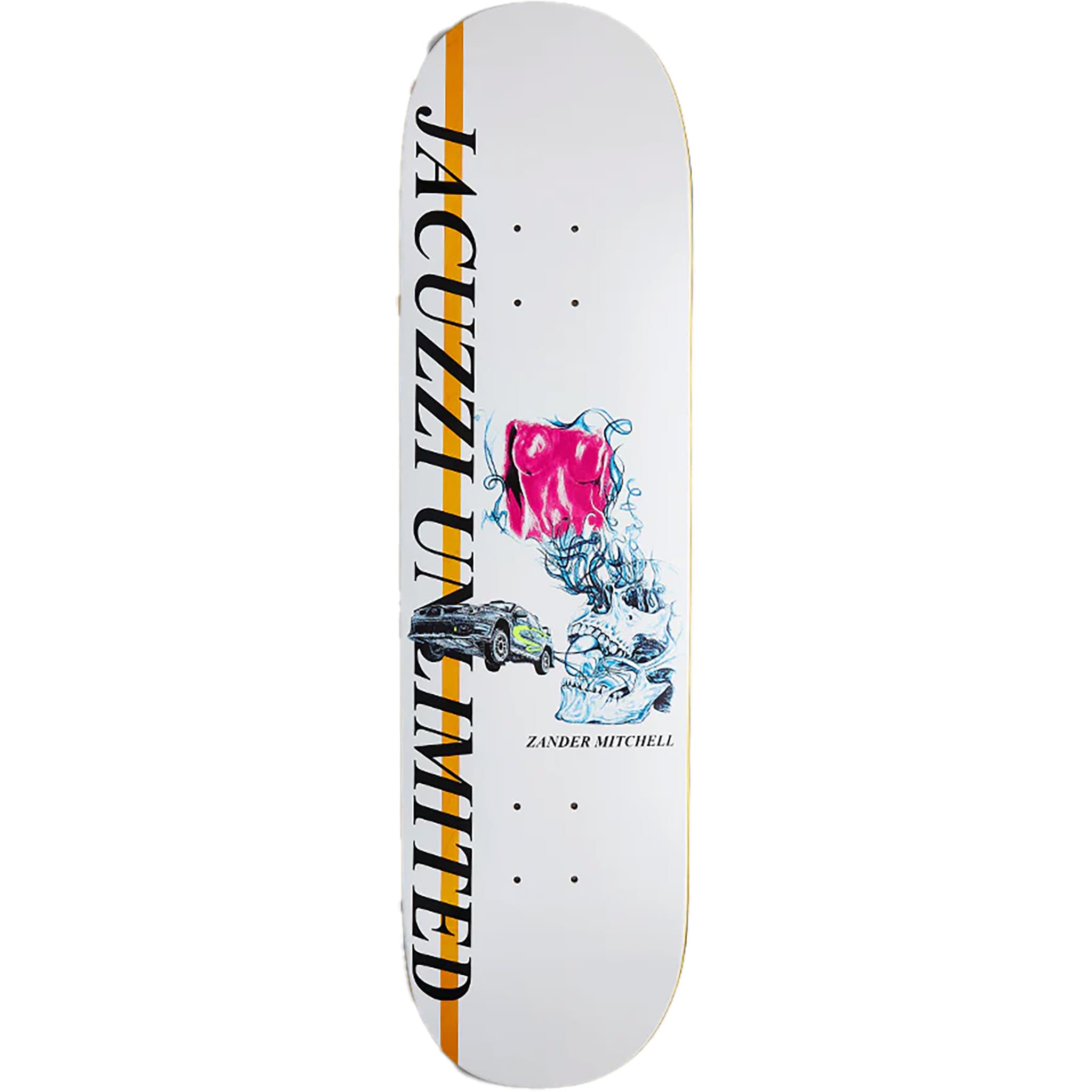 Jacuzzi Mitchell Race Car EX7 Skateboard Deck 8.5" Skateboard