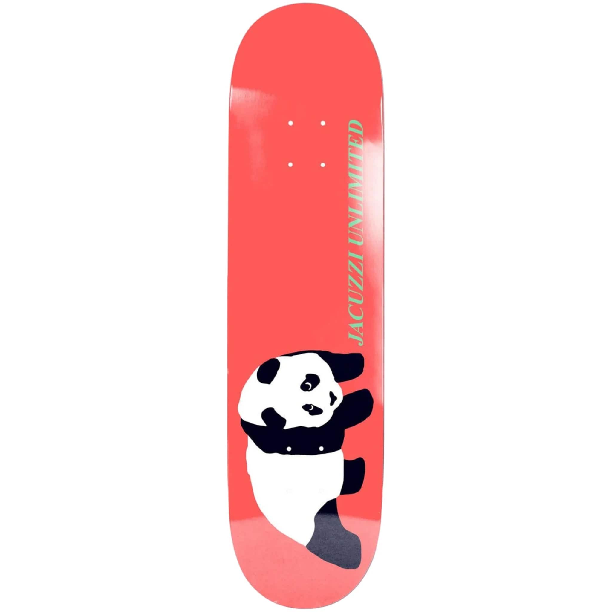 Jacuzzi Panda Skate Shop Day Skateboard Deck 8.25" Skateboard