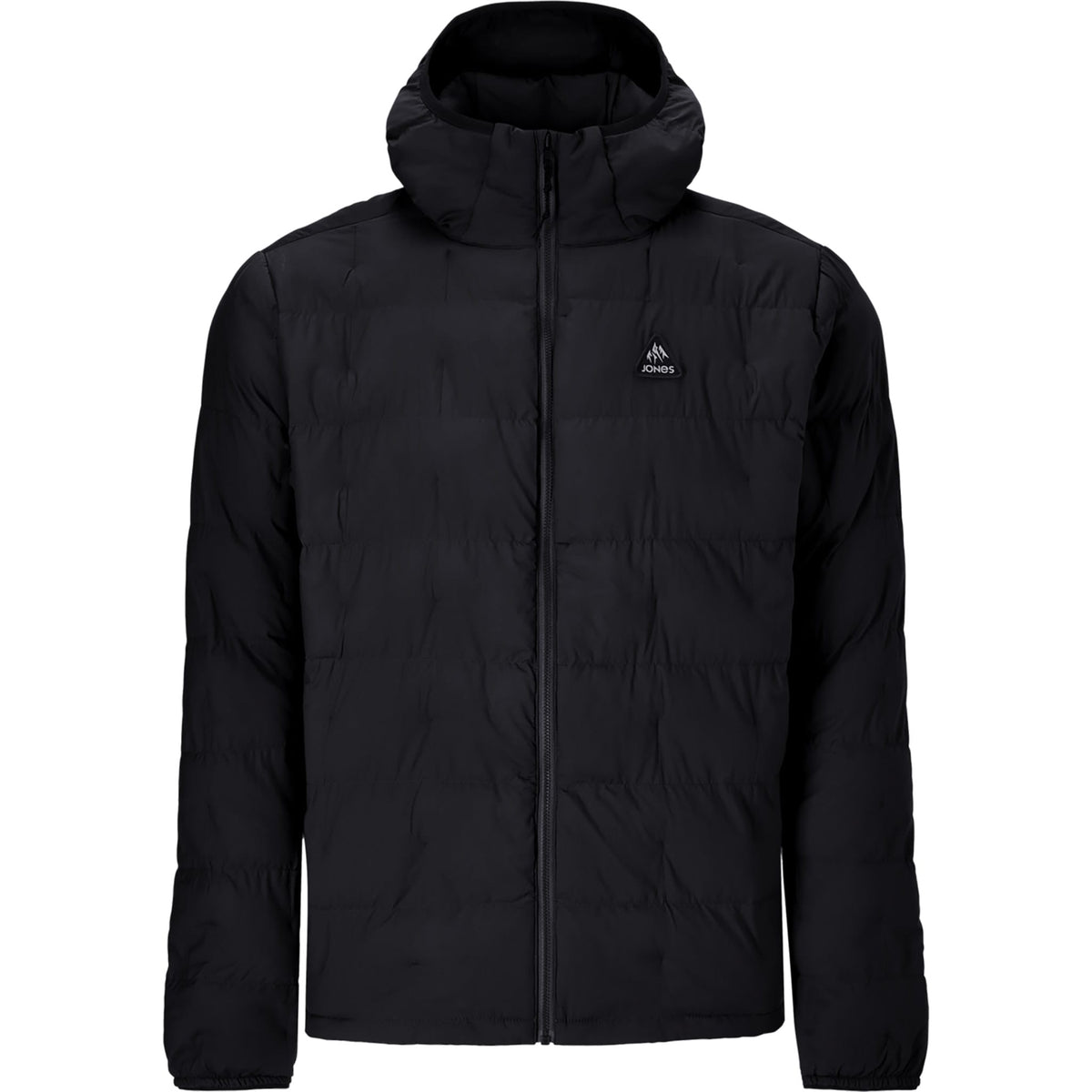 Jones Dark Start Stretch Hooded Jacket Stealth Black 2027 Mens Thermal