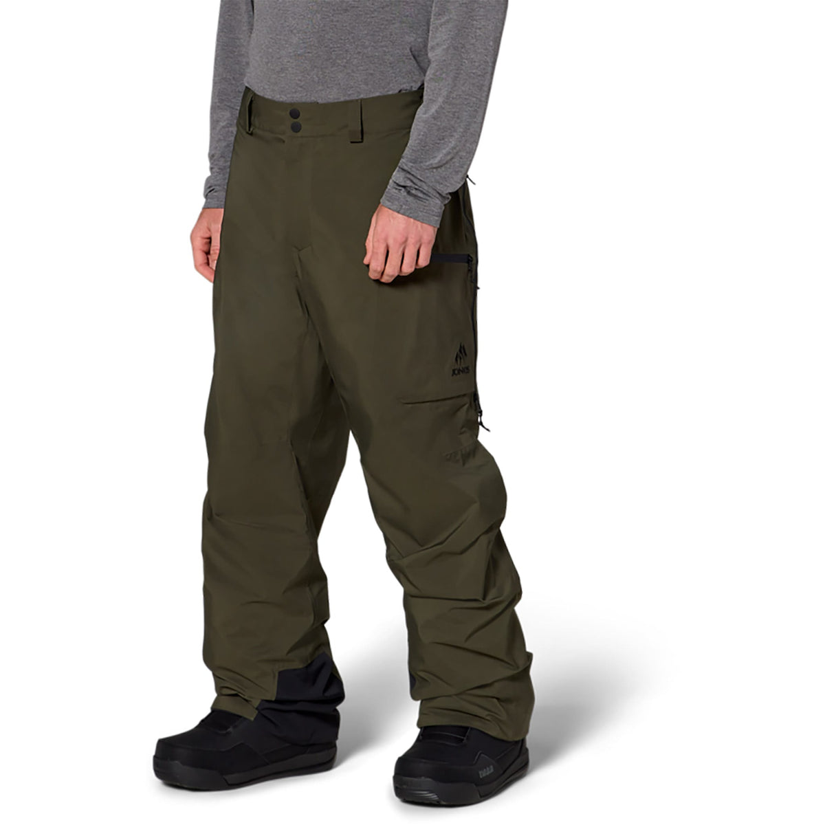 Jones Deeper Gore-Tex Snowboard Pant Midnight Green 2027 Mens Snowboard Pants