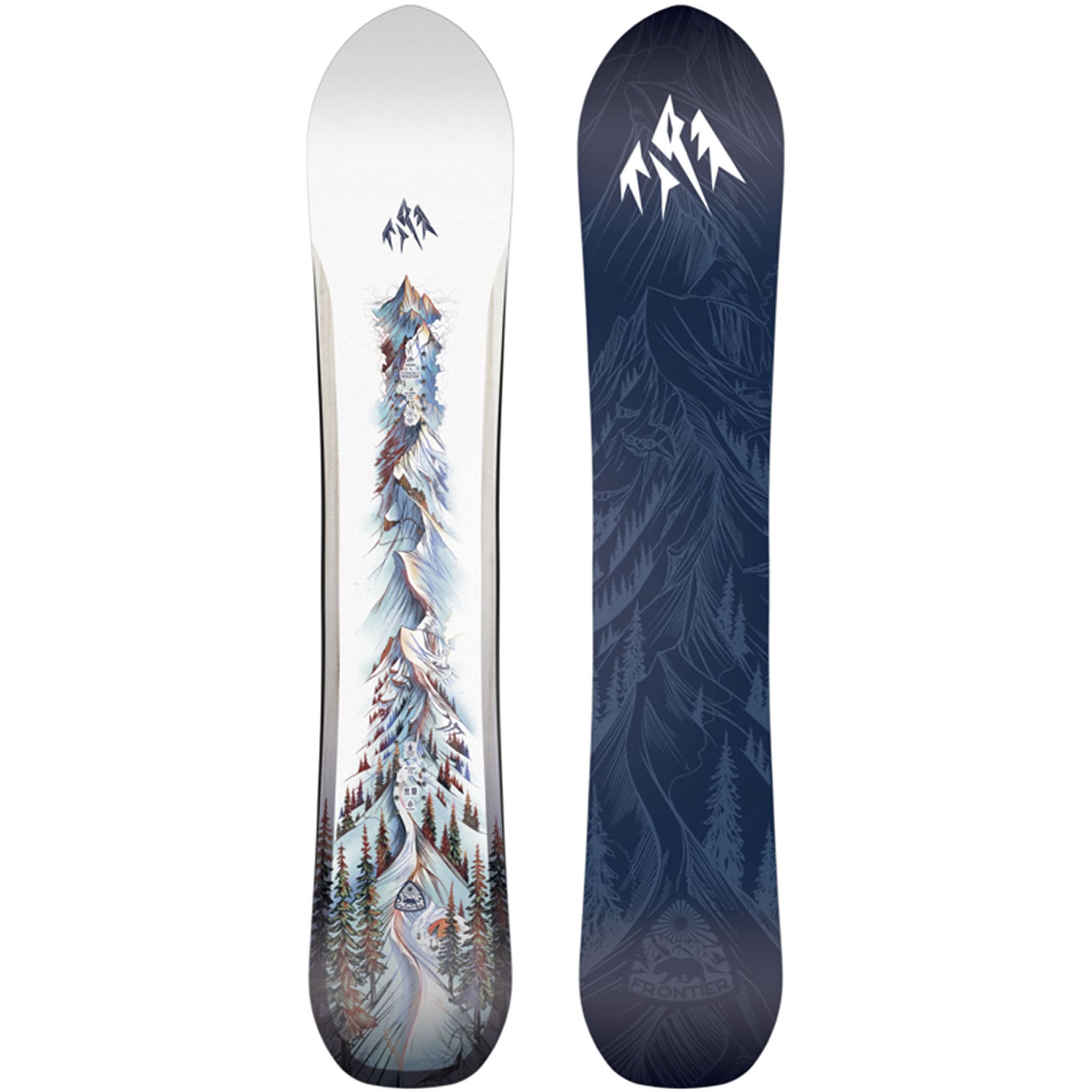 Jones Frontier 2.0 Snowboard White 2027 Snowboard