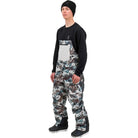 Jones Men's MTN Surf Recycled Bibs Peak Camo Mens Snowboard Pants