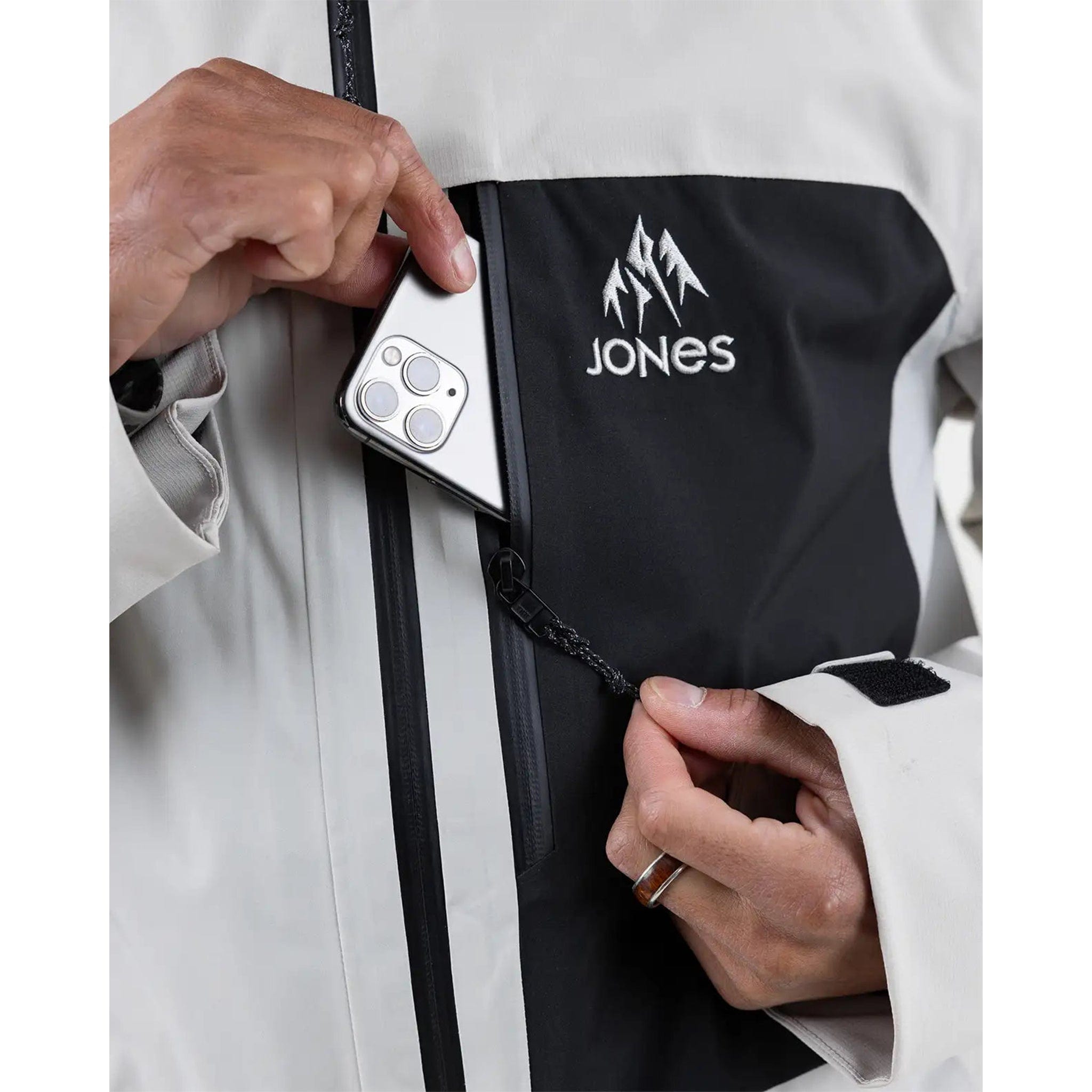 Jones Men's MTN Surf Recycled Insulated Parka Peak Camo Mens Snowboard Coat