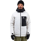 Jones Men's MTN Surf Recycled Insulated Parka Smoke Grey Mens Snowboard Coat